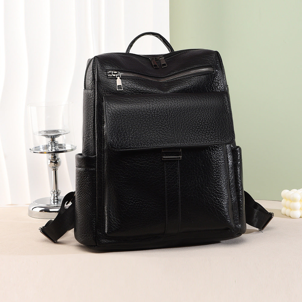Vintage Leder Rucksack Karnz