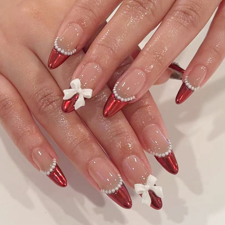 Festive Stiletto Nagelkunst
