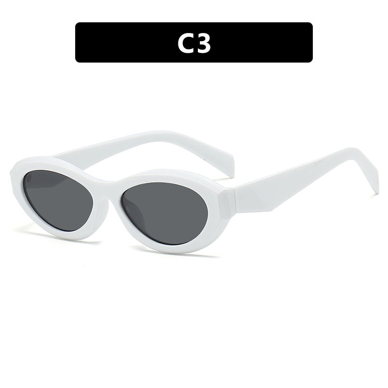 Damen elegante Cat-Eye Sonnenbrille mit schützendem UV-Filter und modischem Rahmen Karnz