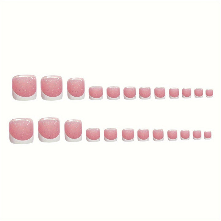 Elegantes Press-On Nagelkunst-Set Karnz