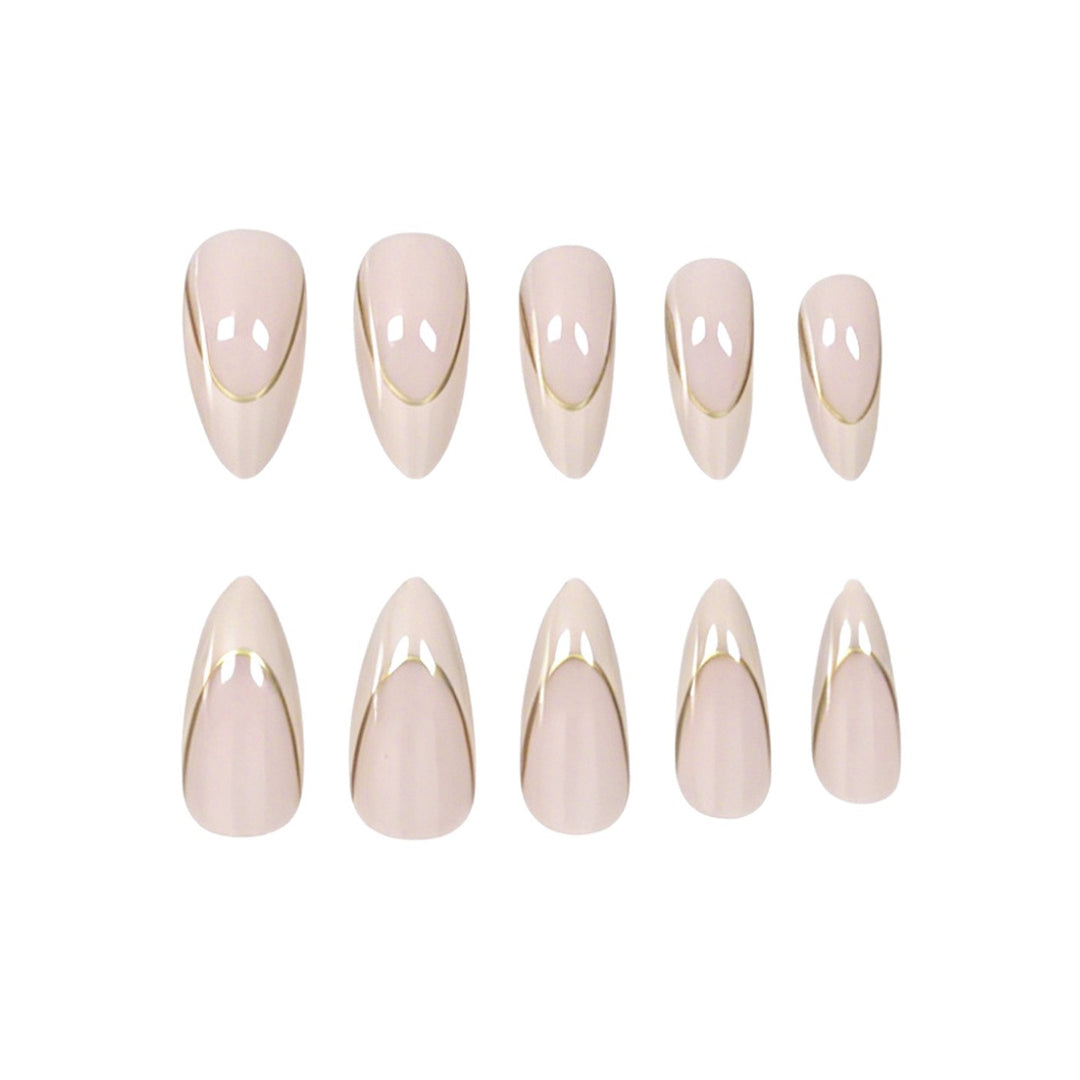 Elegante französische Spitzen Nagelverstärkungen Karnz 1789915352