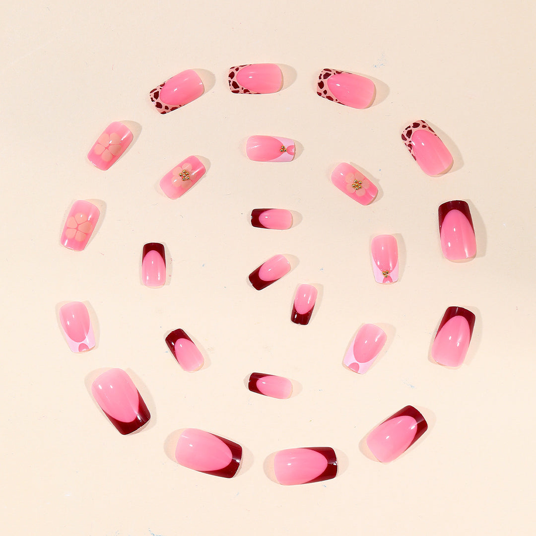 Künstlerisches Acryl Nageldesign Karnz