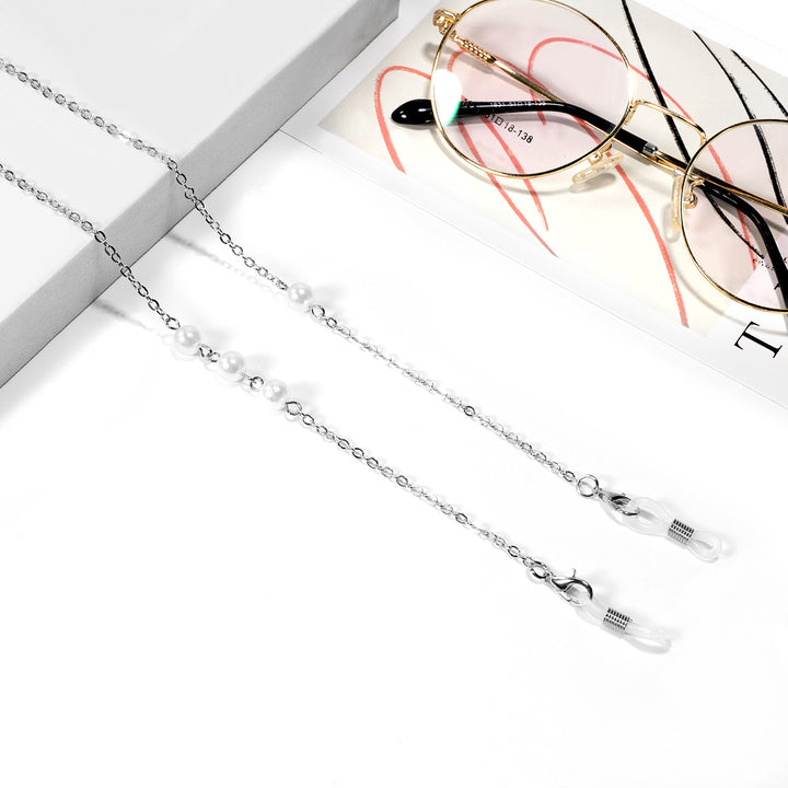 Premium Metall Brillen Kette Karnz