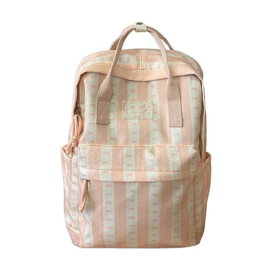 Verspielter Grafikdruck Rucksack Karnz