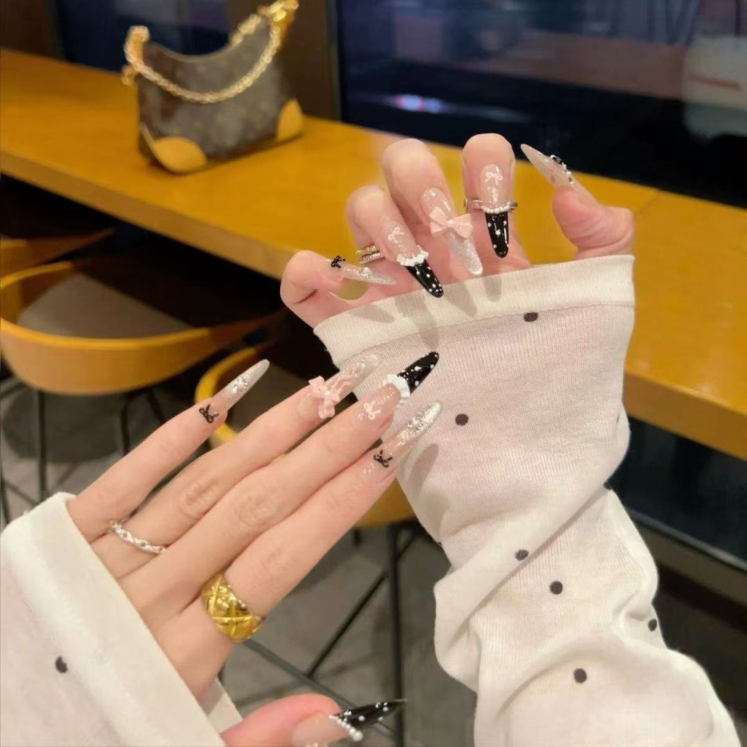Künstlerisches Stiletto-Nagelset