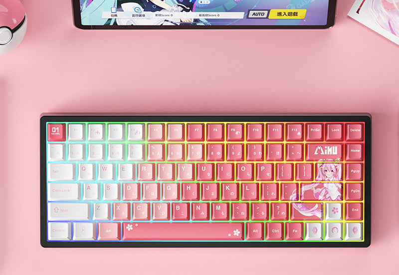 Drahtlose Gaming Mechanische Tastatur Karnz