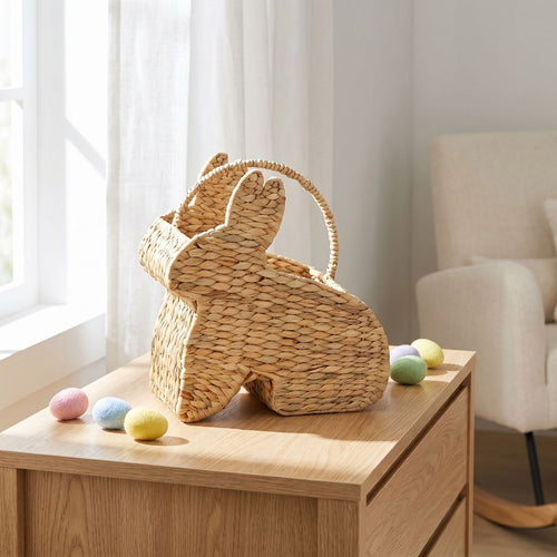 Verspielter Osterkorb Im Hasen Design Karnz