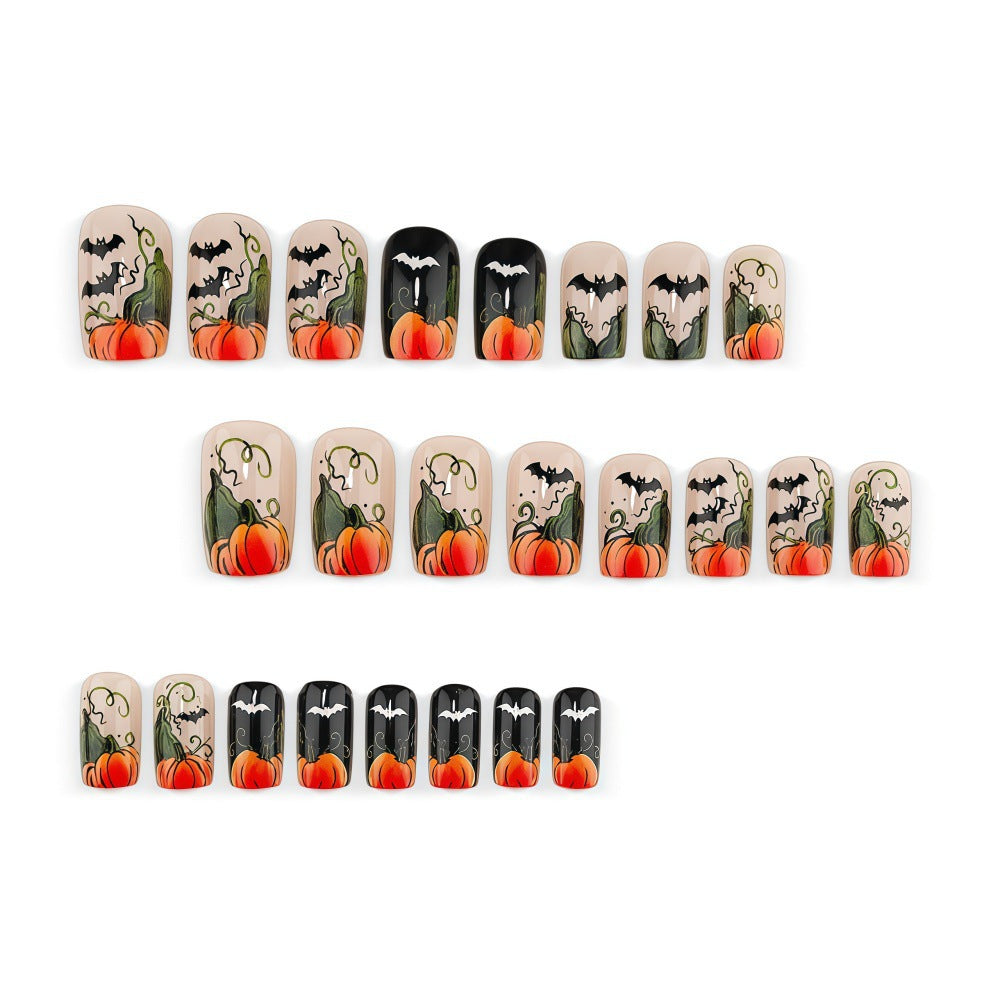 Kunstvolle Halloween-Nagelsets Karnz