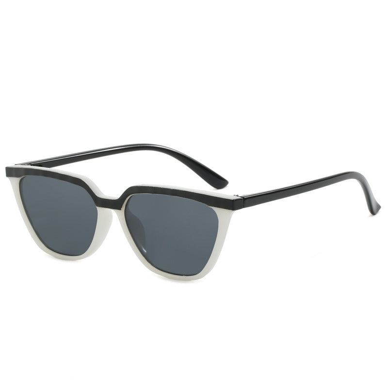 Damen modische Sonnenbrille mit geometrischem Rahmen Karnz