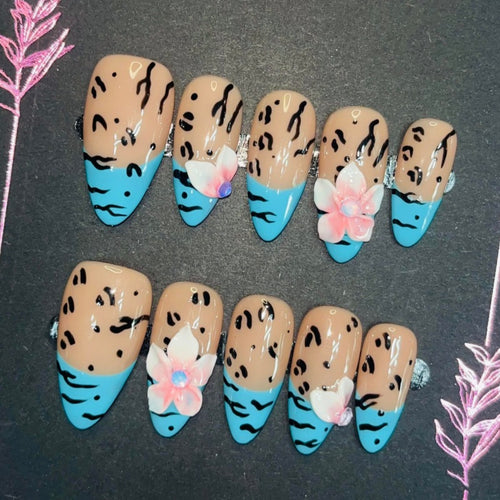 Creative Artistic Press-On Nagelset Karnz