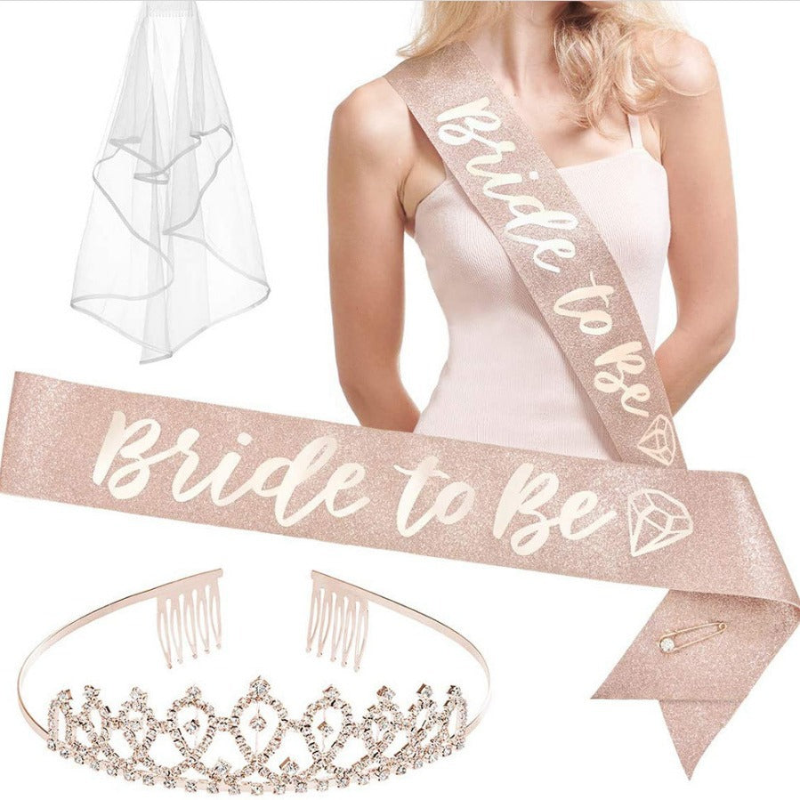 Damen Hochzeits-Accessoires Set Karnz