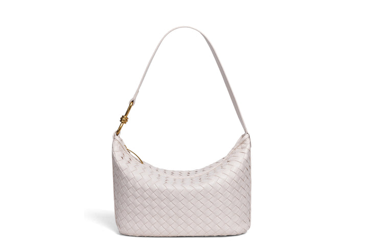 Woven Leather Hobo Bag Karnz
