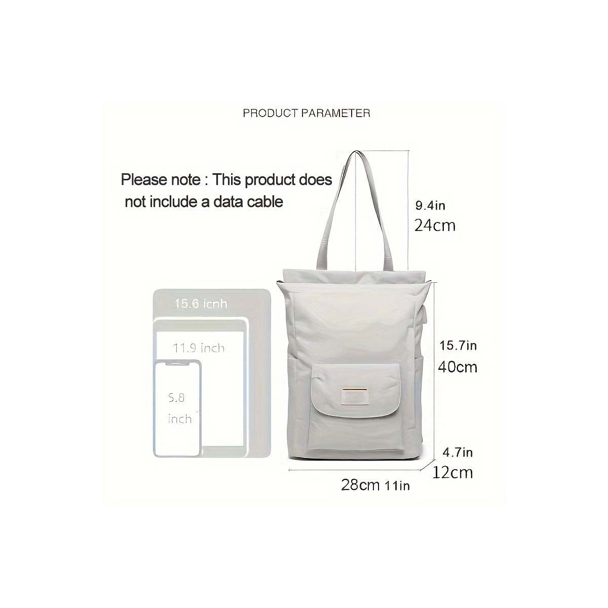 Unisex Multifunktionaler Rucksack mit gepolstertem Laptopfach und seitlichem Zugang Karnz