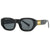 Damen modische Sonnenbrille mit einzigartigem, geometrischem Design und eleganten Akzenten Karnz