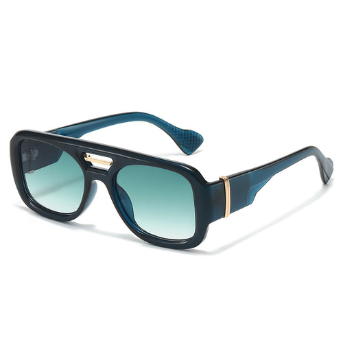 Zeitgenössische Übergroße Rechteckige Sonnenbrille Karnz