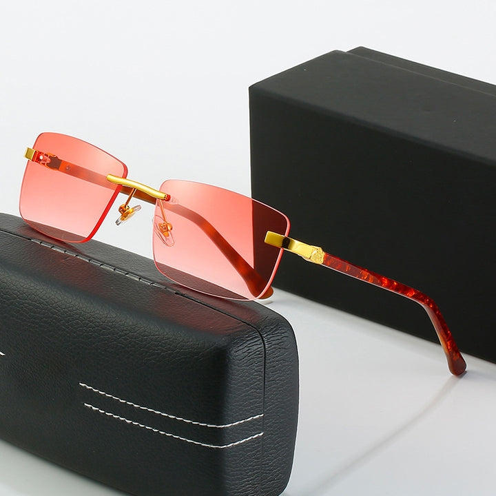 Damen modische rechteckige Korrektionsbrille Karnz