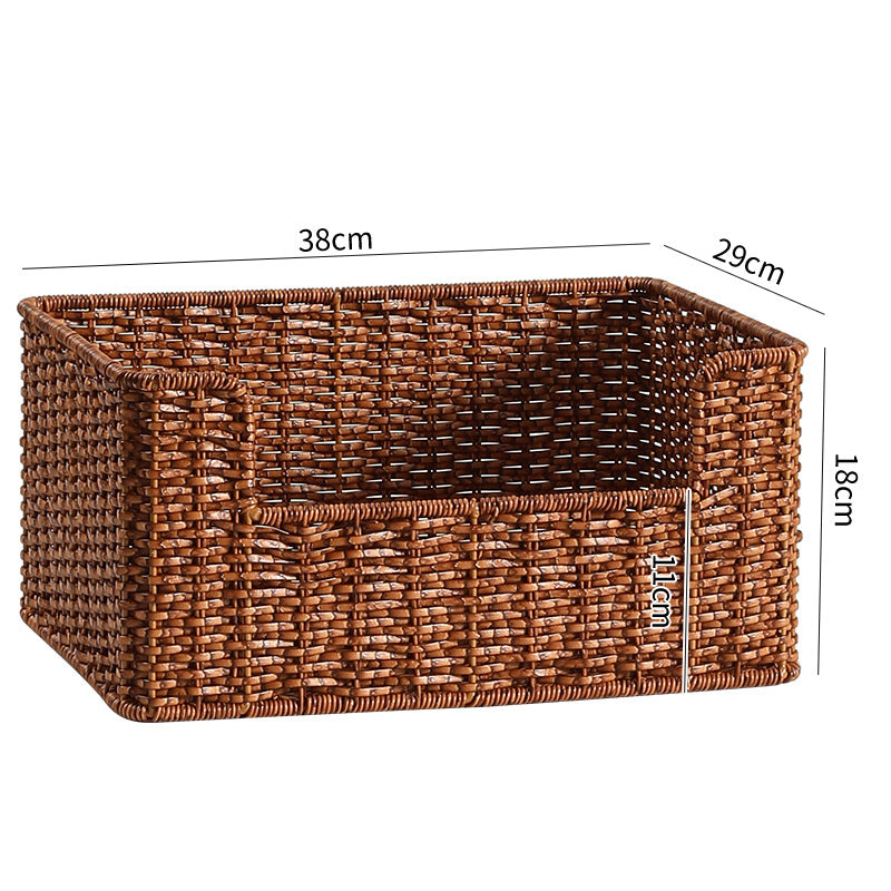 Unisex Moderner Aufbewahrungskorb aus geflochtenem Material Karnz