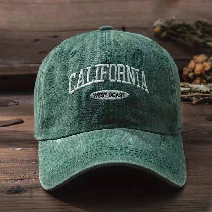 Vintage-inspirierte Denim-Baseballmütze