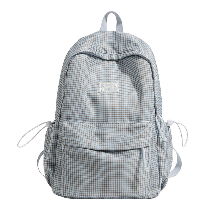 Stylischer gittergemusterter Tagesrucksack Karnz