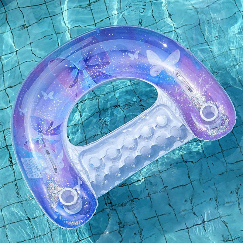 Aufblasbare Meerjungfrauen-Themen Poolfahrt Karnz