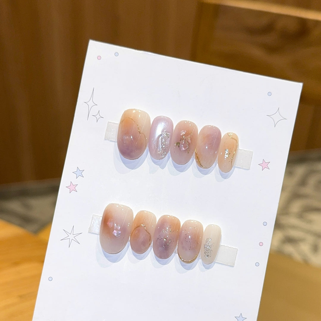 Künstliche Nagelspitzen mit Elegantem Design Karnz