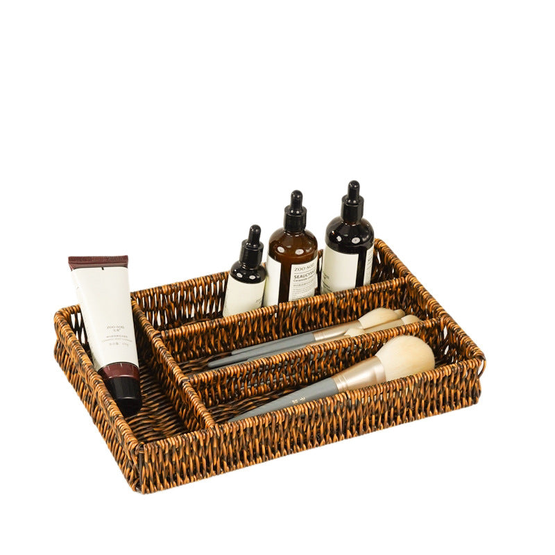 Geflochtenes Besteck-Organizer-Tablett Karnz