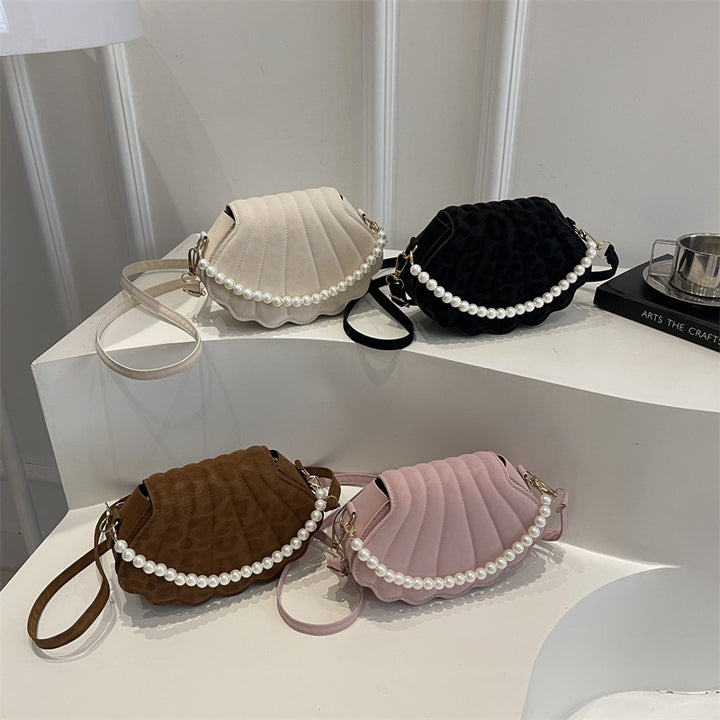 Elegante muschelförmige Umhängetasche Karnz