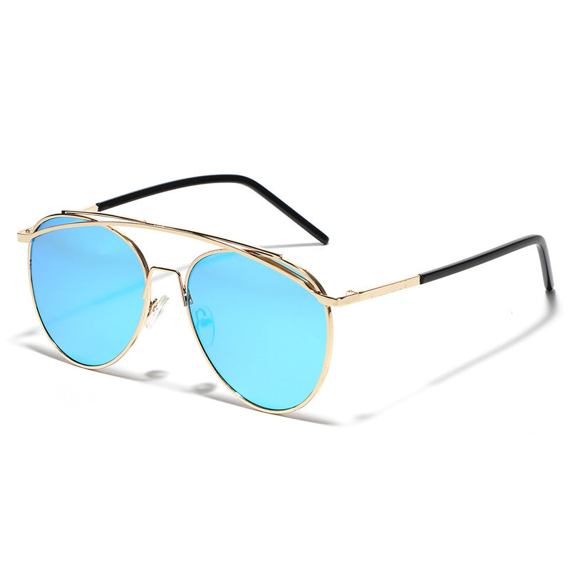 Damen Aviator Sonnenbrille mit elegantem Metallrahmen Karnz