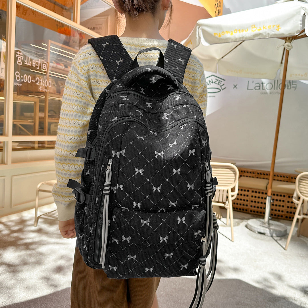 Stylischer gesteppter Rucksack Karnz