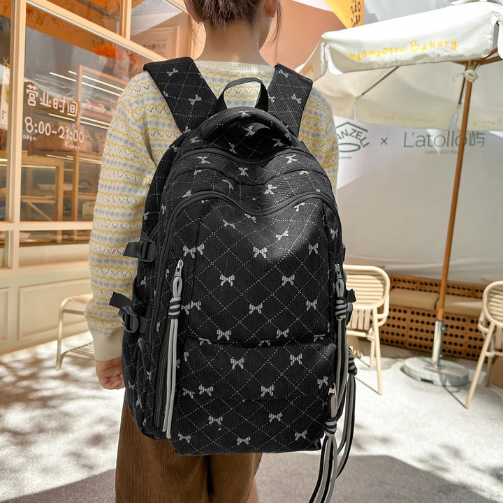 Stylischer gesteppter Rucksack Karnz