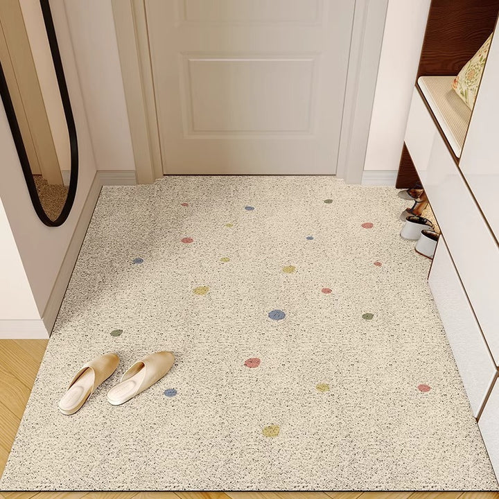 Stylische Terrazzo-Design Eingangsfußmatte Karnz