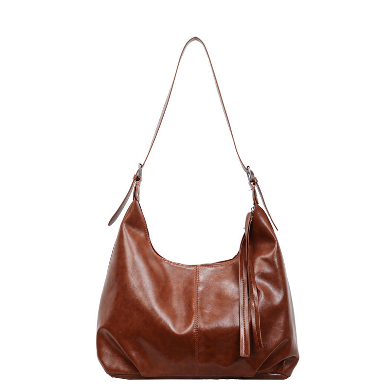 WoLuxurious Weiche Leder Schultertasche Karnz