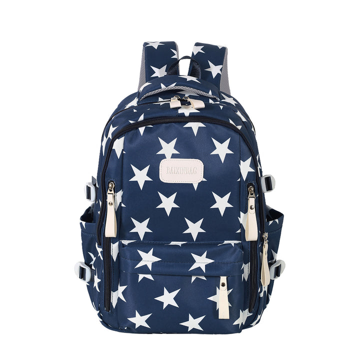 Stylischer Sternenprint-Rucksack