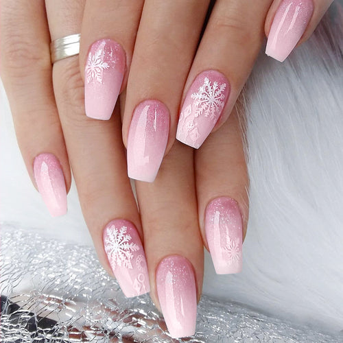 Dekorativer Press-On Nagelkunst Set mit einzigartigen floralen Mustern Karnz