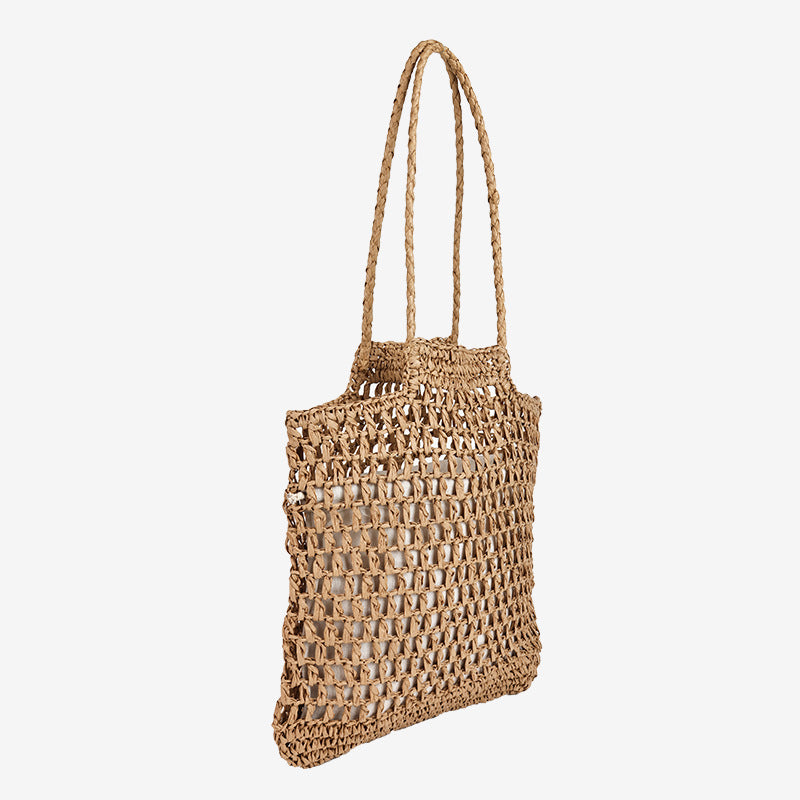 Damen Handgefertigte Netz-Strandtasche Karnz
