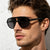 Damen modische Sonnenbrille im einzigartigen Design mit robustem Gestell Karnz
