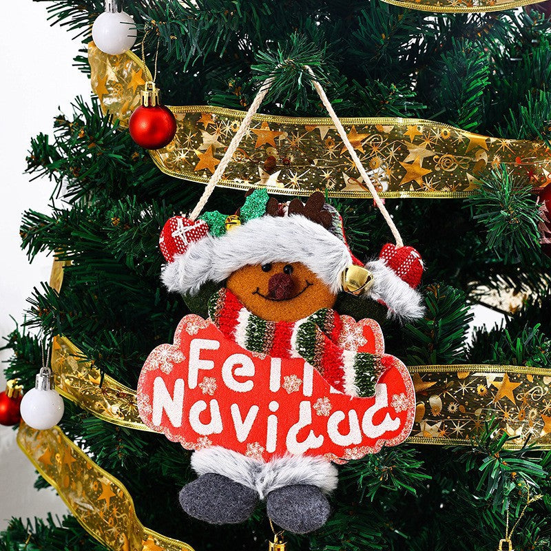 Festliche Weihnachts-Glocken-Dekoration Karnz