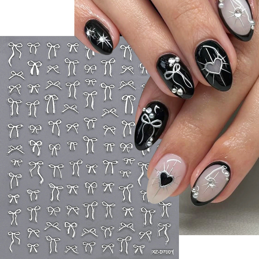 Floral Decorative Nail Art Aufkleber