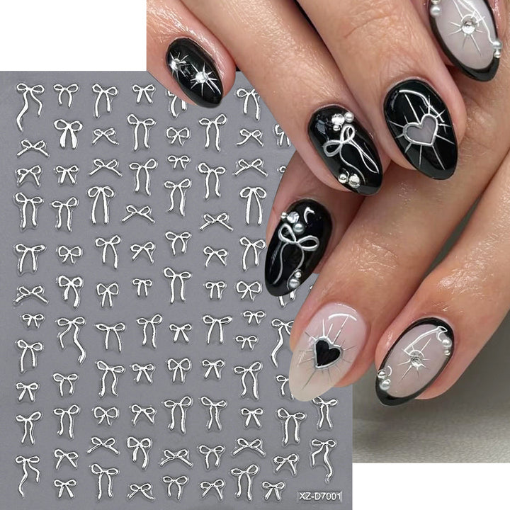 Floral Decorative Nail Art Aufkleber