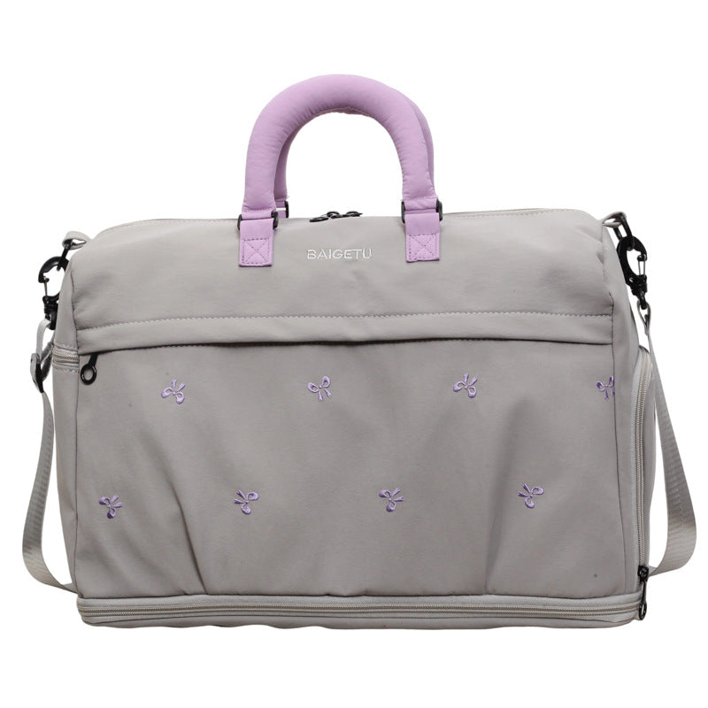 Vielseitige gestickte Duffel-Tasche Karnz