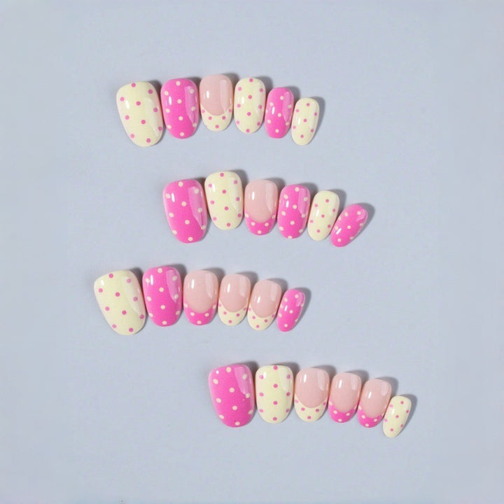 Polka Dot Nagelkunst Set Karnz