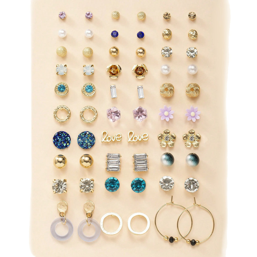 Ohrring-Set mit Vielfältigen Motiven Karnz