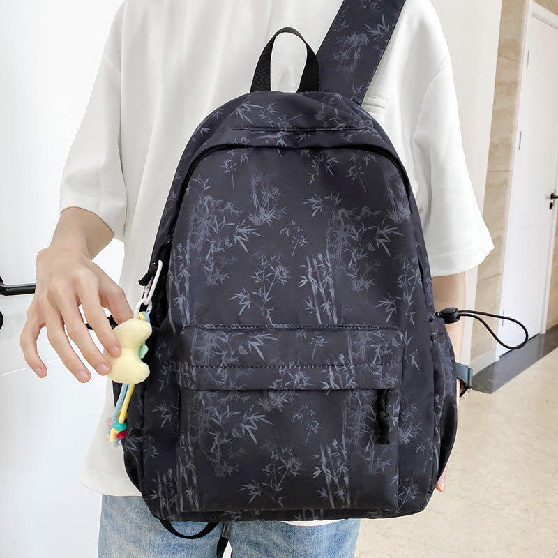 Stylischer Blumenmuster-Rucksack Karnz