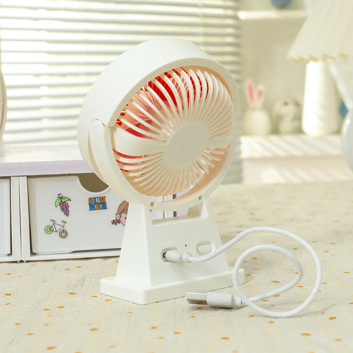 Damen Tragbarer Mini-Ventilator mit süßem Pandamotiv Karnz