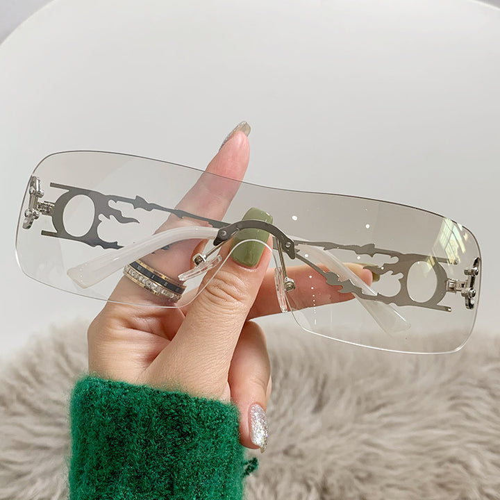 Damen modische Sonnenbrille mit innovativem Design Karnz