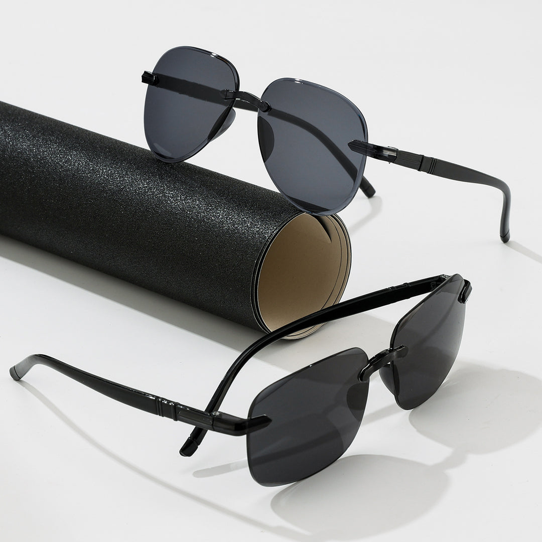 Retro Geometrische Sonnenbrille Karnz