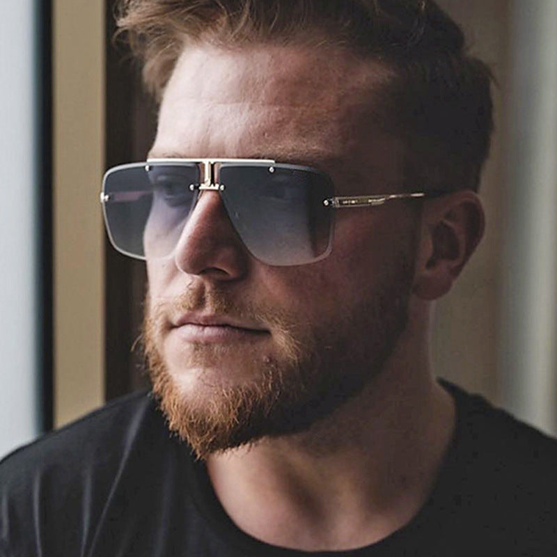 Damen quadratische Sonnenbrille im stilvollen minimalistischen Design Karnz