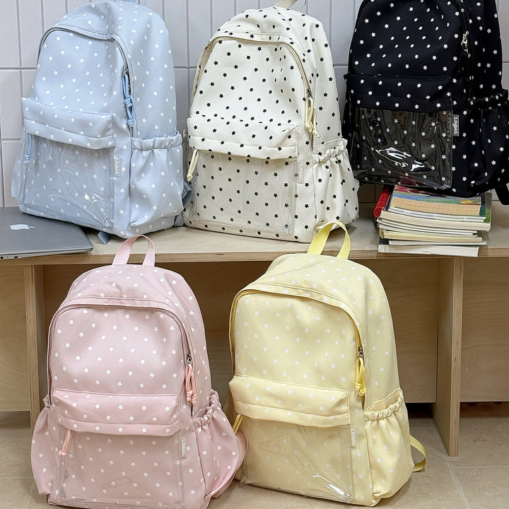 Niedlicher Sternenbedruckter Freizeit-Rucksack Karnz