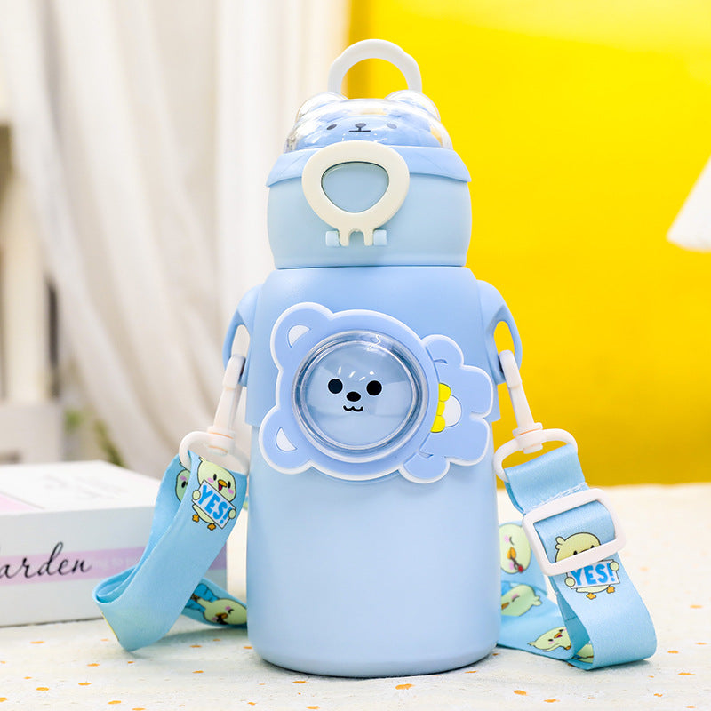 Damen Isolierte Trinkflasche mit Tiermotiv Karnz