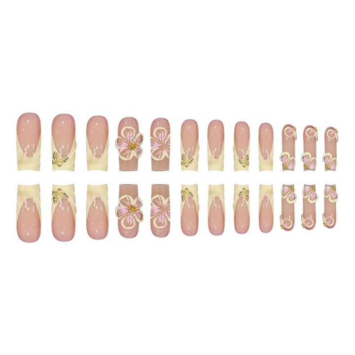 Artistic 3D Floral Nail Art Design Karnz